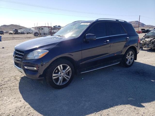 4JGDA5HB9DA225238 - 2013 MERCEDES-BENZ ML 350 4MATIC BLUE photo 1