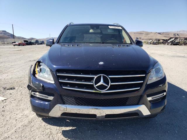 4JGDA5HB9DA225238 - 2013 MERCEDES-BENZ ML 350 4MATIC BLUE photo 5