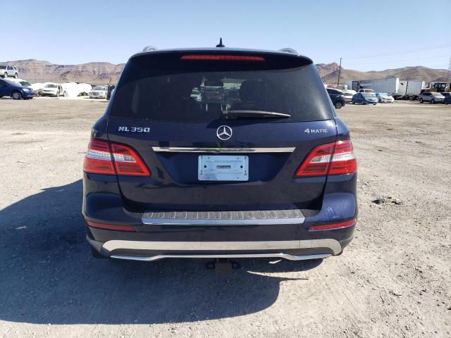 4JGDA5HB9DA225238 - 2013 MERCEDES-BENZ ML 350 4MATIC BLUE photo 6