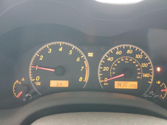 JTDBU4EE5A9114193 - 2010 TOYOTA COROLLA BASE GRAY photo 9