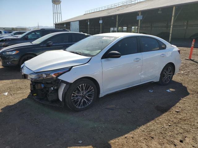 3KPF54AD2NE485597 - 2022 KIA FORTE GT LINE WHITE photo 1