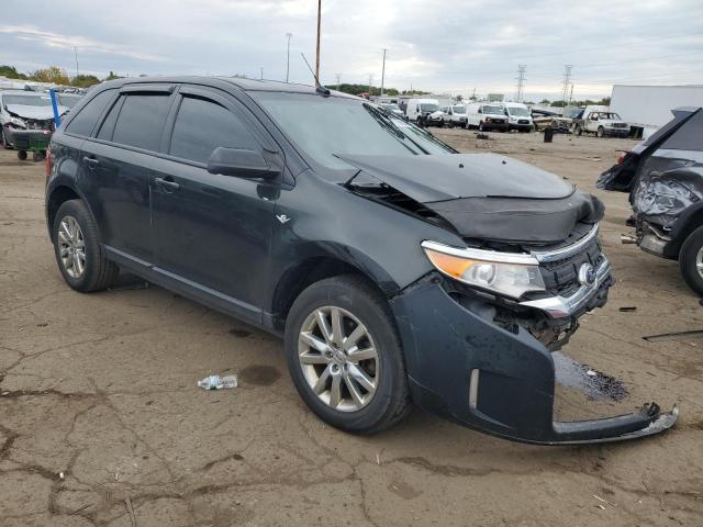 2FMDK4JC2DBA17264 - 2013 FORD EDGE SEL BLACK photo 4