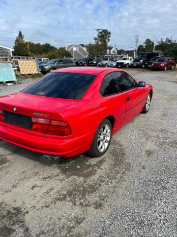 WBAEG4324VCD05335 - 1997 BMW 850 CI AUTOMATIC RED photo 4