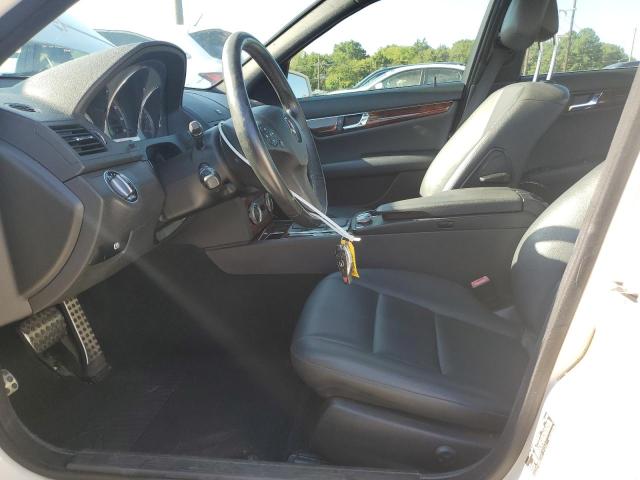 WDDGF8BB0AR120331 - 2010 MERCEDES-BENZ C 300 4MATIC WHITE photo 7