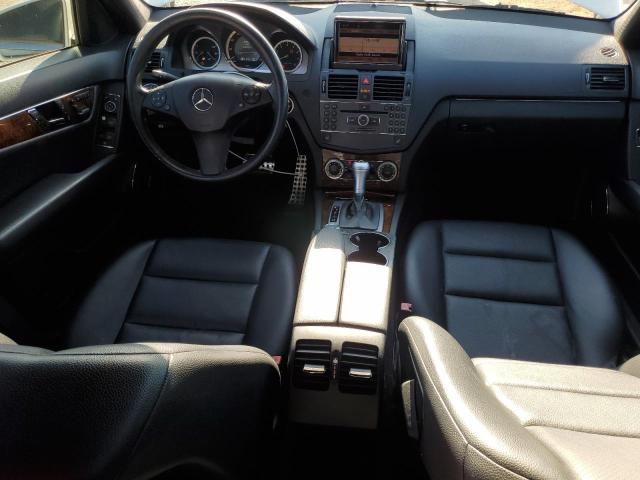 WDDGF8BB0AR120331 - 2010 MERCEDES-BENZ C 300 4MATIC WHITE photo 8