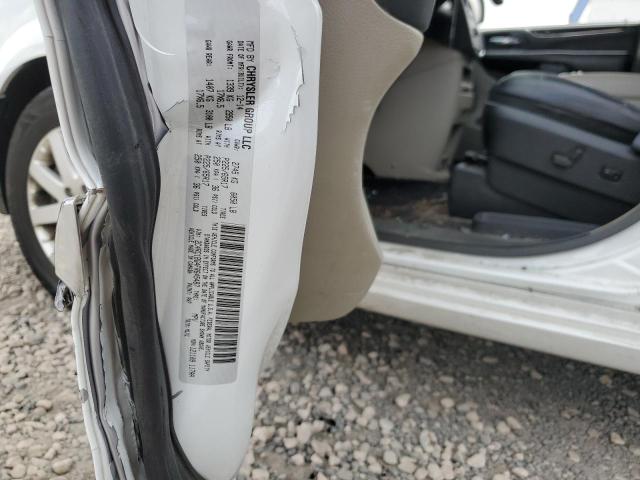 2C4RC1BG4FR645487 - 2015 CHRYSLER TOWN & COU TOURING WHITE photo 12