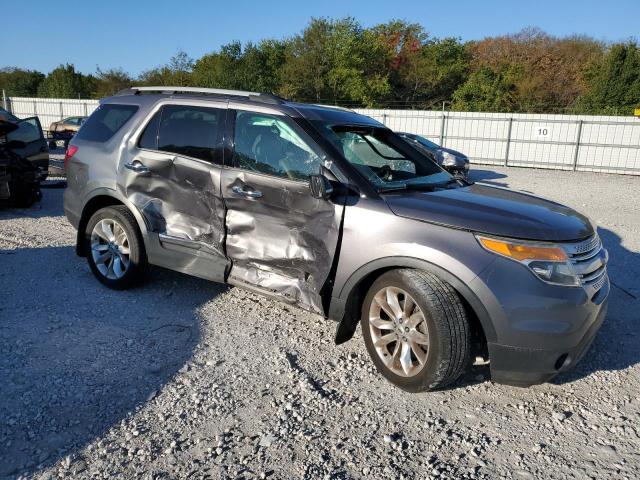 1FM5K7D87DGC04408 - 2013 FORD EXPLORER XLT GRAY photo 4