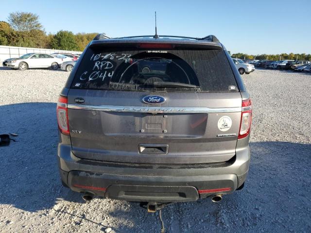 1FM5K7D87DGC04408 - 2013 FORD EXPLORER XLT GRAY photo 6