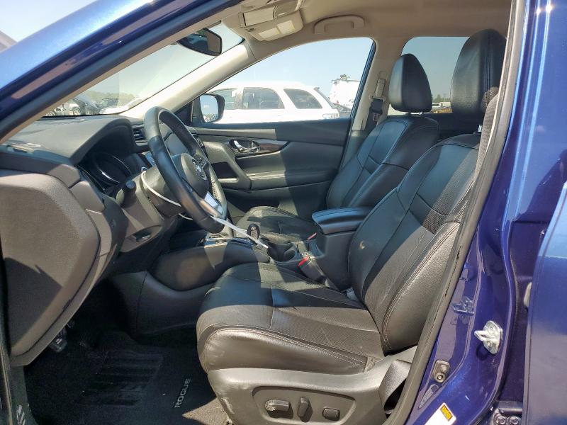 5N1AT2MTXJC739187 - 2018 NISSAN ROGUE S BLUE photo 7