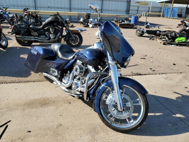 1HD1KBM15EB697480 - 2014 HARLEY-DAVIDSON FLHX STREET GLIDE BLUE photo 1