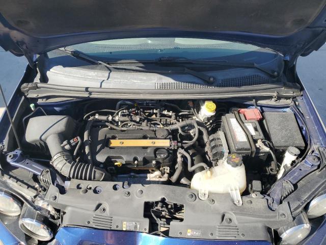 1G1JD6SB7C4221207 - 2012 CHEVROLET SONIC LT BLUE photo 11