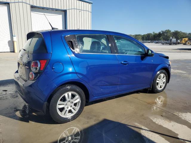 1G1JD6SB7C4221207 - 2012 CHEVROLET SONIC LT BLUE photo 3