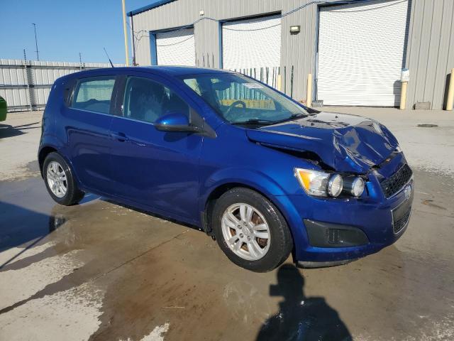 1G1JD6SB7C4221207 - 2012 CHEVROLET SONIC LT BLUE photo 4