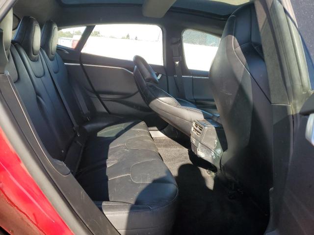 5YJSA1E41GF170435 - 2016 TESLA MODEL S Қызыл фото 10