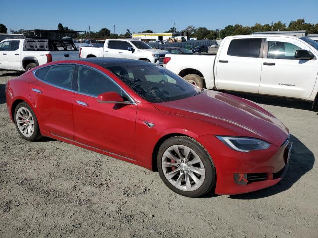 5YJSA1E41GF170435 - 2016 TESLA MODEL S Қызыл фото 4