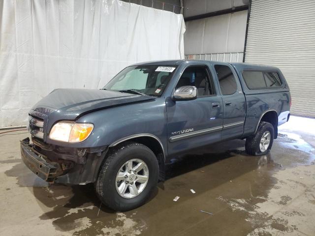 5TBBT44116S483202 - 2006 TOYOTA TUNDRA ACCESS CAB SR5 BLUE photo 1
