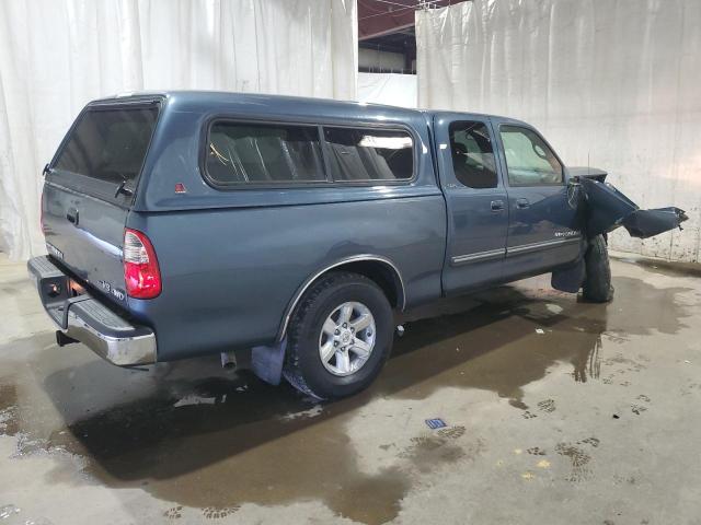 5TBBT44116S483202 - 2006 TOYOTA TUNDRA ACCESS CAB SR5 BLUE photo 3