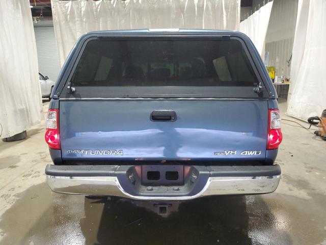 5TBBT44116S483202 - 2006 TOYOTA TUNDRA ACCESS CAB SR5 BLUE photo 6