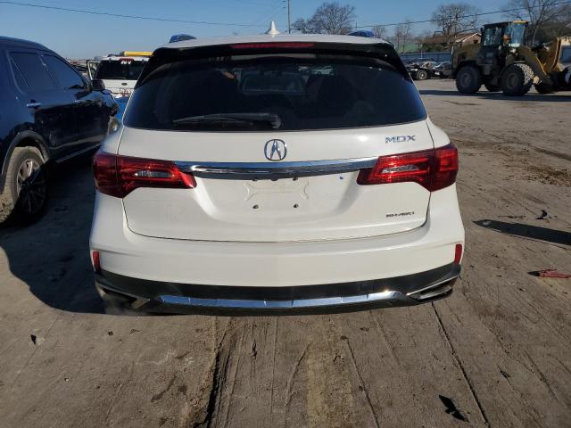 5J8YD4H55JL004934 - 2018 ACURA MDX TECHNOLOGY WHITE photo 6