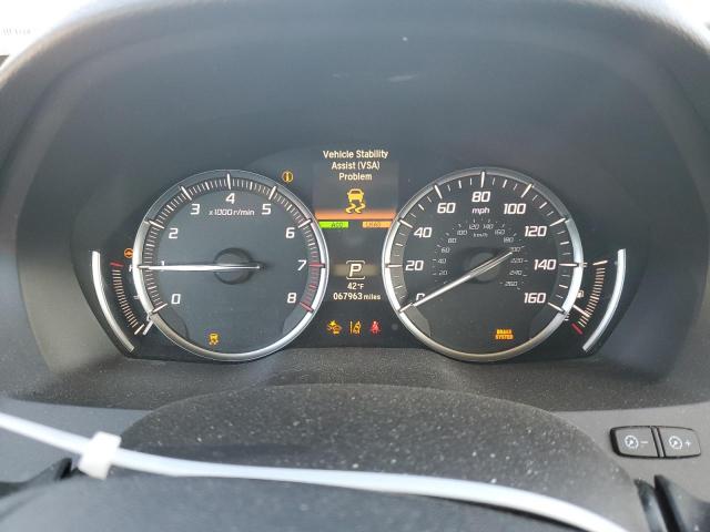 5J8YD4H55JL004934 - 2018 ACURA MDX TECHNOLOGY WHITE photo 9