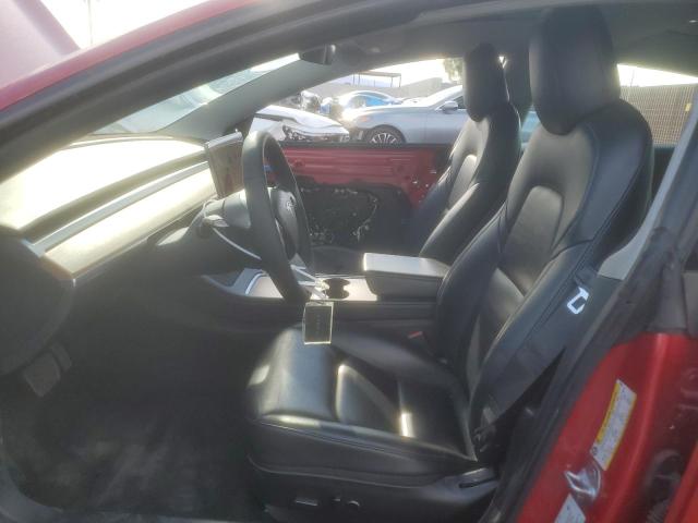 5YJ3E1EA4NF286997 - 2022 TESLA MODEL 3 Qırmızı foto 7