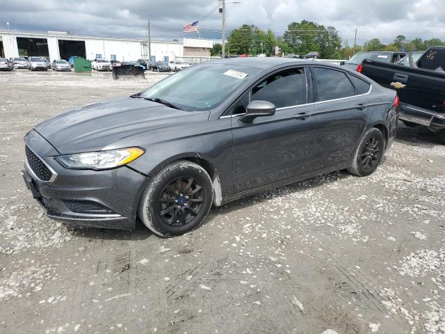 3FA6P0G76HR161236 - 2017 FORD FUSION S GRAY photo 1