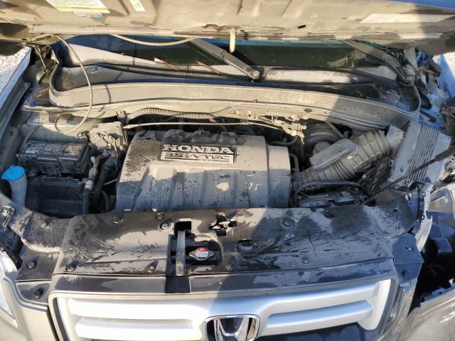 5FNYF285X8B018774 - 2008 HONDA PILOT EXL GRAY photo 11