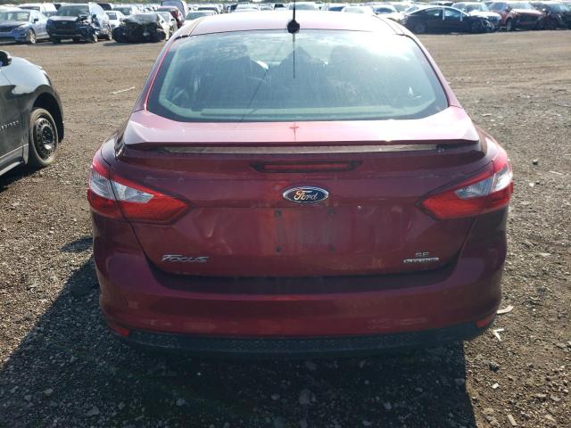 1FADP3F26EL105287 - 2014 FORD FOCUS SE RED photo 6