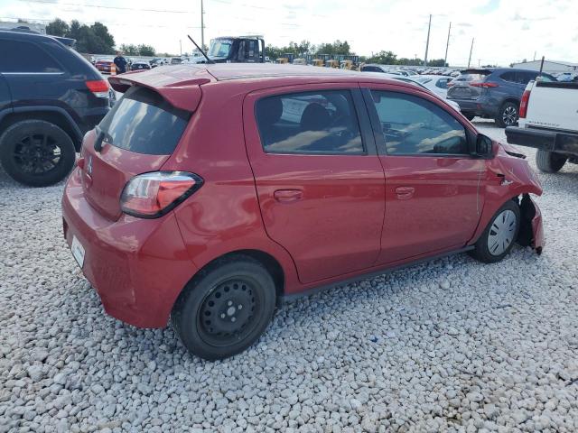 ML32AUHJ1NH001907 - 2022 MITSUBISHI MIRAGE ES RED photo 3