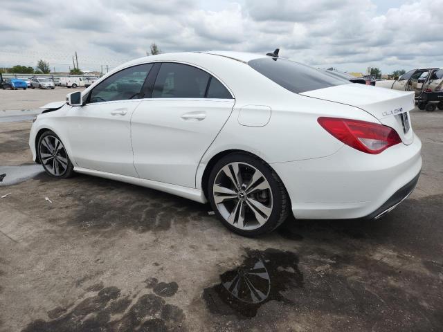 WDDSJ4GB6JN632581 - 2018 MERCEDES-BENZ CLA 250 4MATIC WHITE photo 2