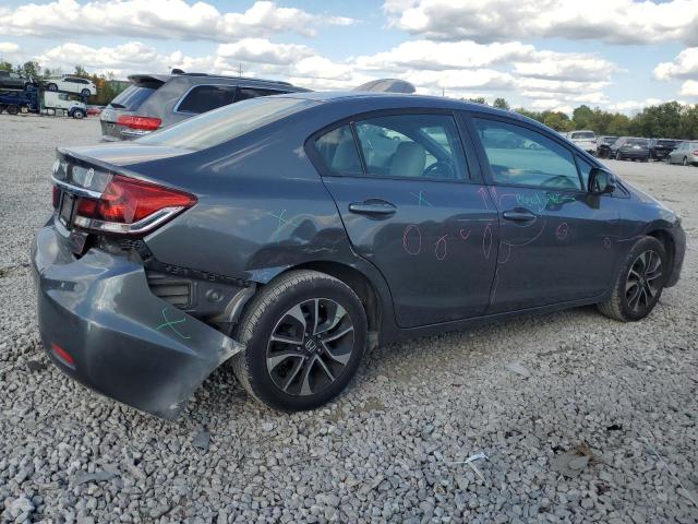 19XFB2F96DE012513 - 2013 HONDA CIVIC EXL GRAY photo 3