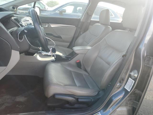 19XFB2F96DE012513 - 2013 HONDA CIVIC EXL 灰色 照片 7