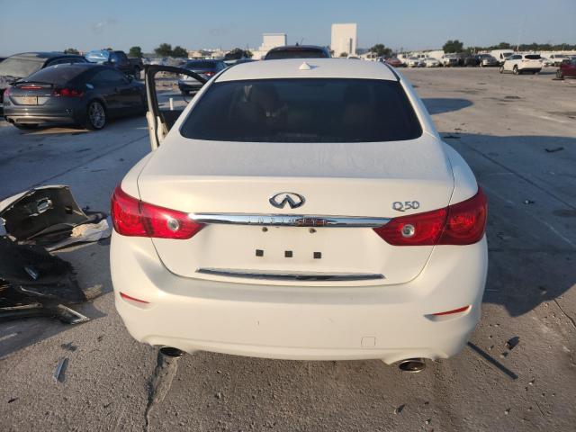 JN1BV7AP6FM358819 - 2015 INFINITI Q50 BASE WHITE photo 6