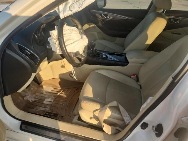 JN1BV7AP6FM358819 - 2015 INFINITI Q50 BASE WHITE photo 7