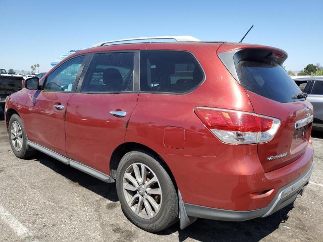 5N1AR2MN0EC688661 - 2014 NISSAN PATHFINDER S RED photo 2