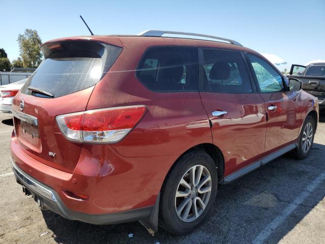 5N1AR2MN0EC688661 - 2014 NISSAN PATHFINDER S RED photo 3