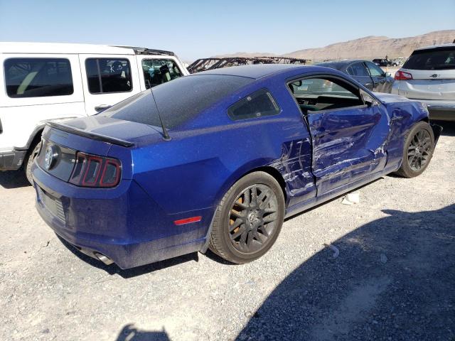 1ZVBP8AM8E5328021 - 2014 FORD MUSTANG BLUE photo 3