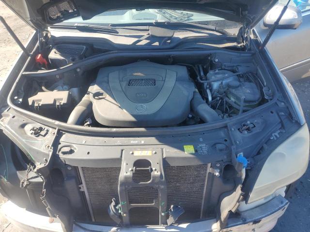 4JGBB8GB3AA593983 - 2010 MERCEDES-BENZ ML 350 4MATIC GRAY photo 12