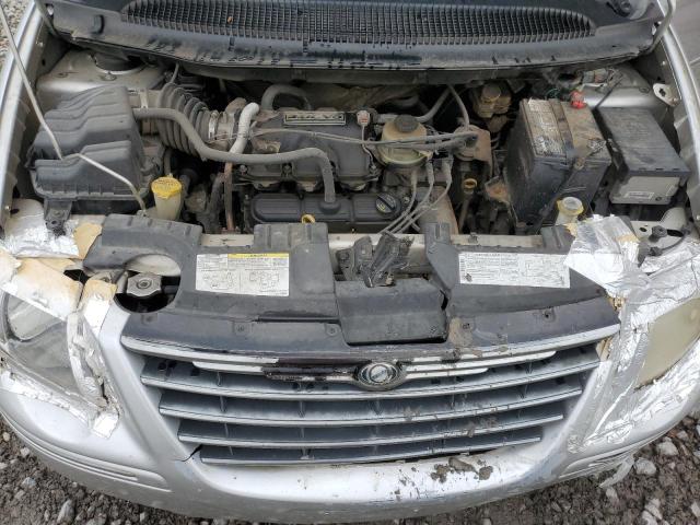 2A4GP54L17R206403 - 2007 CHRYSLER TOWN & COU TOURING SILVER photo 12