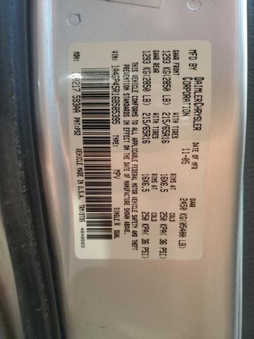 1A4GP45R16B585395 - 2006 CHRYSLER TOWN & COU 银色 照片 13