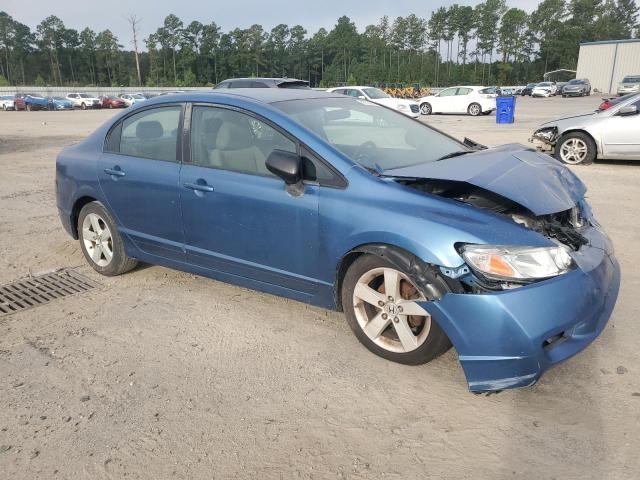 2HGFA16349H357030 - 2009 HONDA CIVIC VP BLUE photo 4