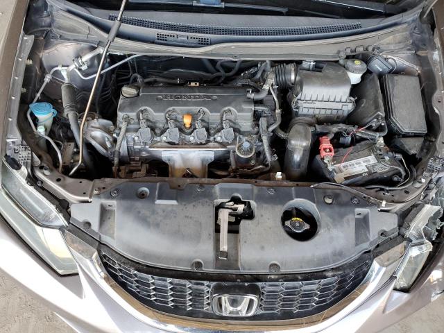 19XFB2F81FE069650 - 2015 HONDA CIVIC EX BROWN photo 11