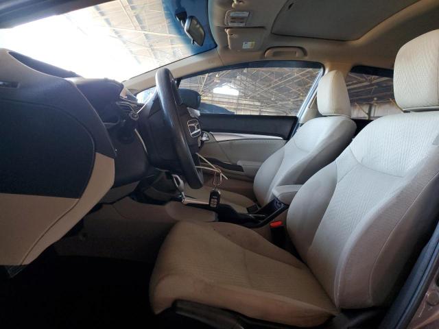 19XFB2F81FE069650 - 2015 HONDA CIVIC EX BROWN photo 7