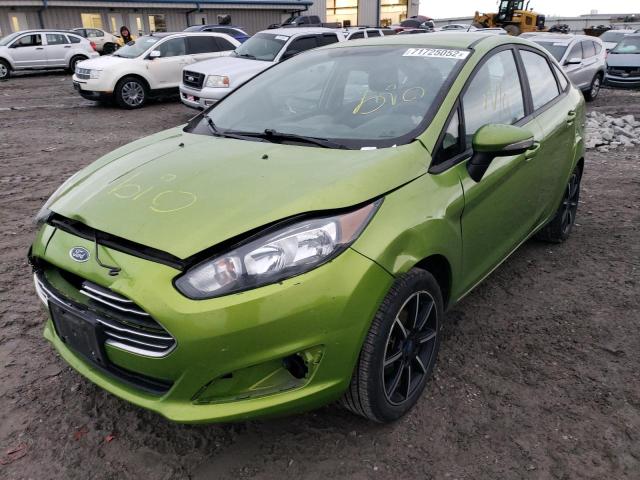 3FADP4BJXJM124582 - 2018 FORD FIESTA SE GREEN photo 1