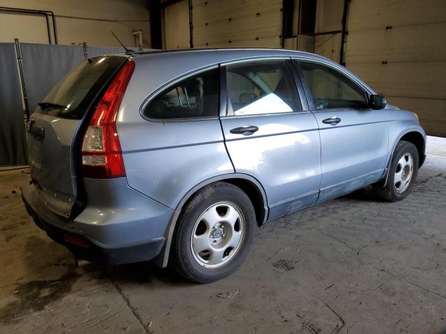 JHLRE48338C005124 - 2008 HONDA CR-V LX BLUE photo 3