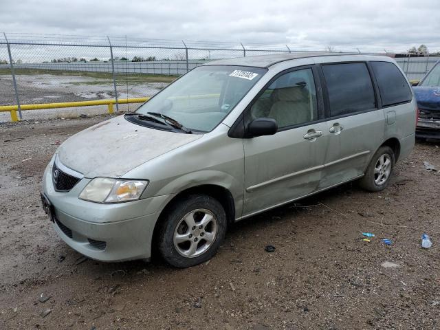 JM3LW28AX20331716 - 2002 MAZDA MPV WAGON BEIGE photo 1