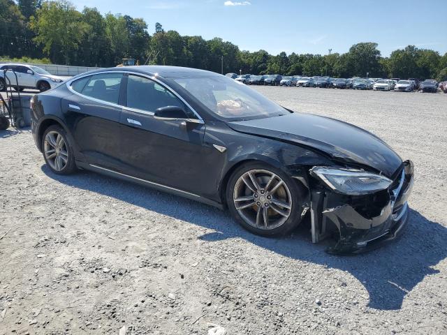 5YJSA1E28FF110990 - 2015 TESLA MODEL S BLACK photo 4