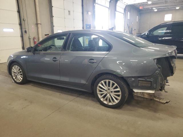 3VWLL7AJ3EM378903 - 2014 VOLKSWAGEN JETTA TDI GRAY photo 2
