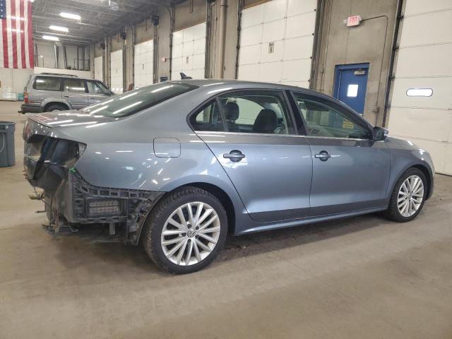 3VWLL7AJ3EM378903 - 2014 VOLKSWAGEN JETTA TDI GRAY photo 3