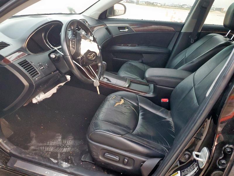 4T1BK3DB3CU446216 - 2012 TOYOTA AVALON BASE Черный фото 7